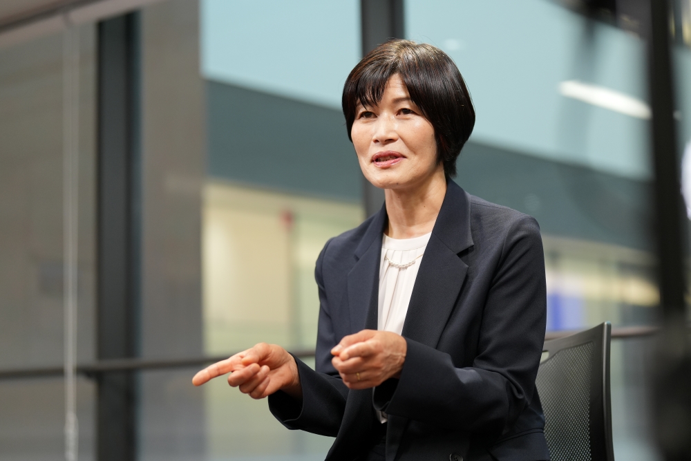 語りかける二宮さん