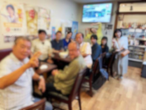 懇親会