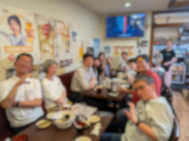 懇親会