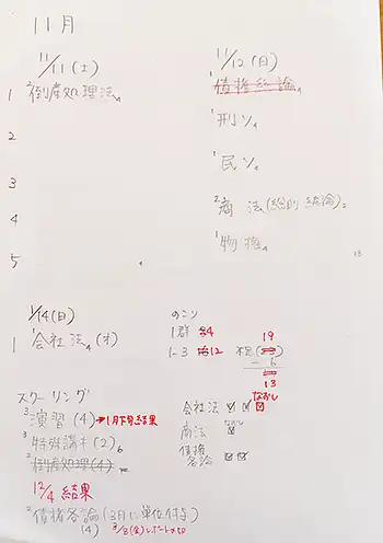 学習計画