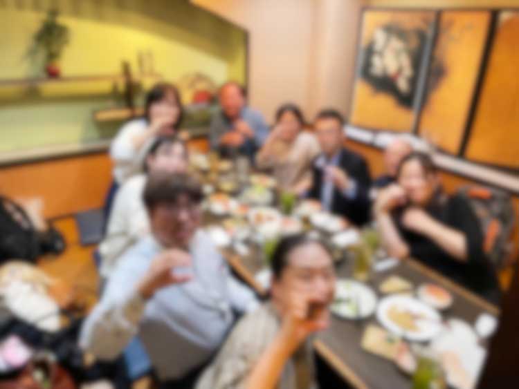 懇親会